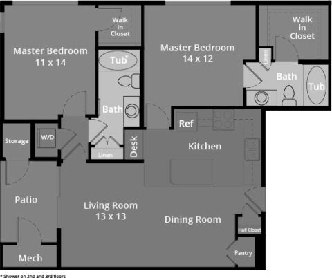 B2 Floor plan